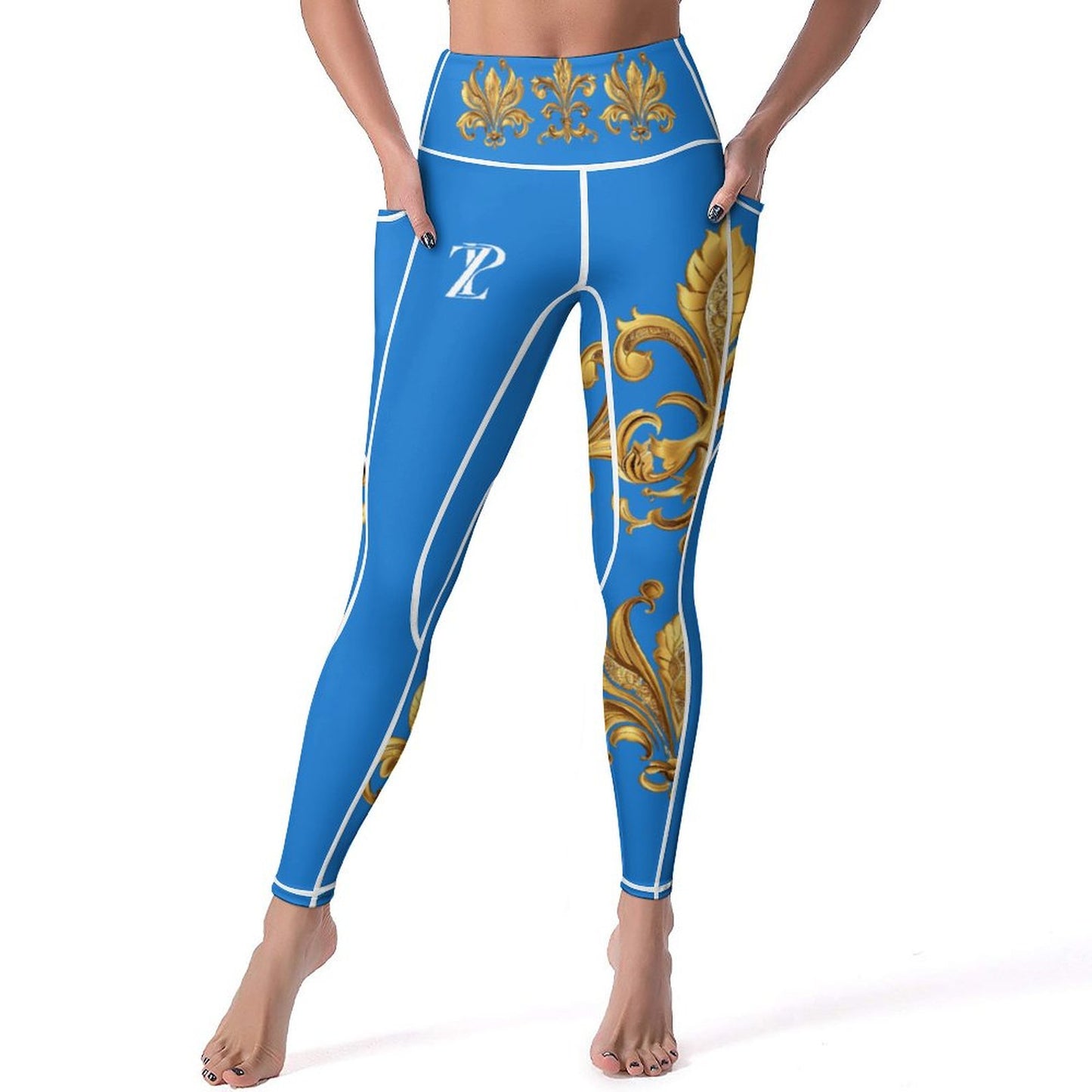 Brilliance Yoga Pants (Blue)