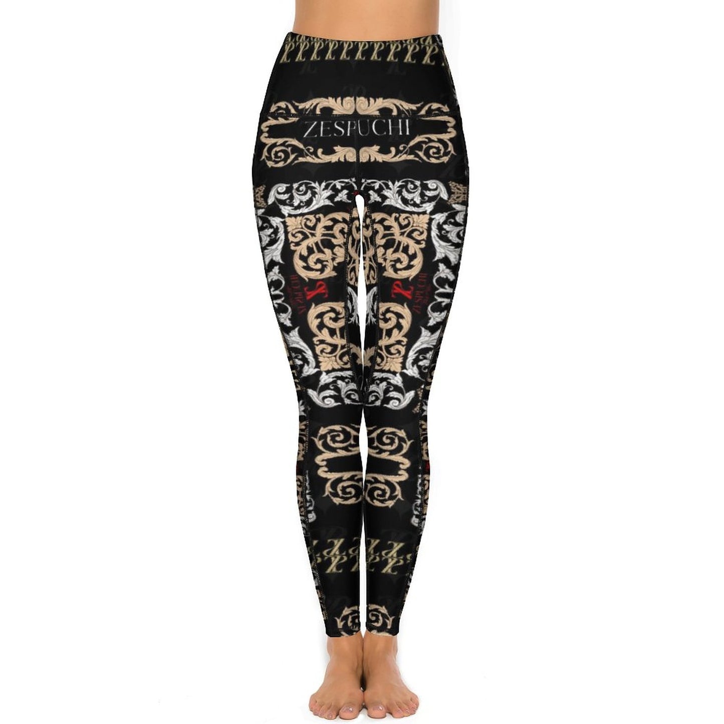 Aerial Gold Yoga Pants