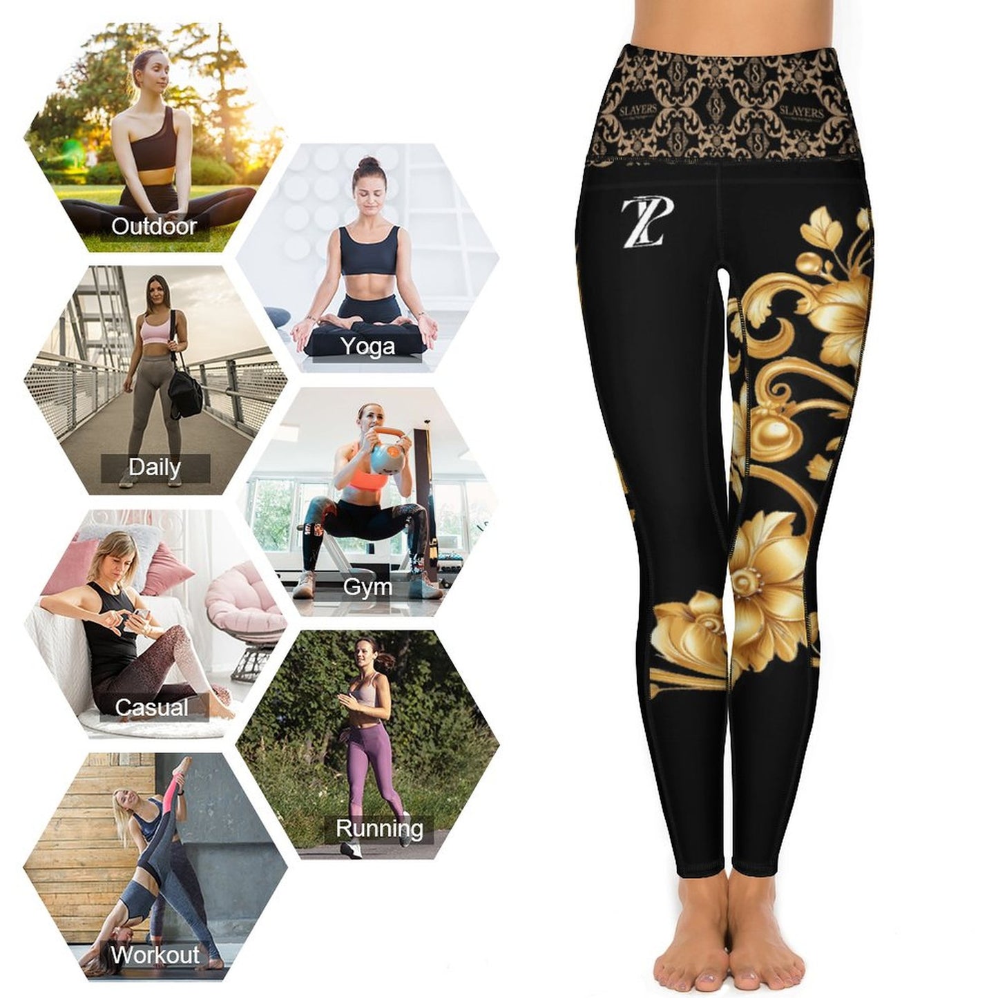 Sweet Bee Yoga Pants