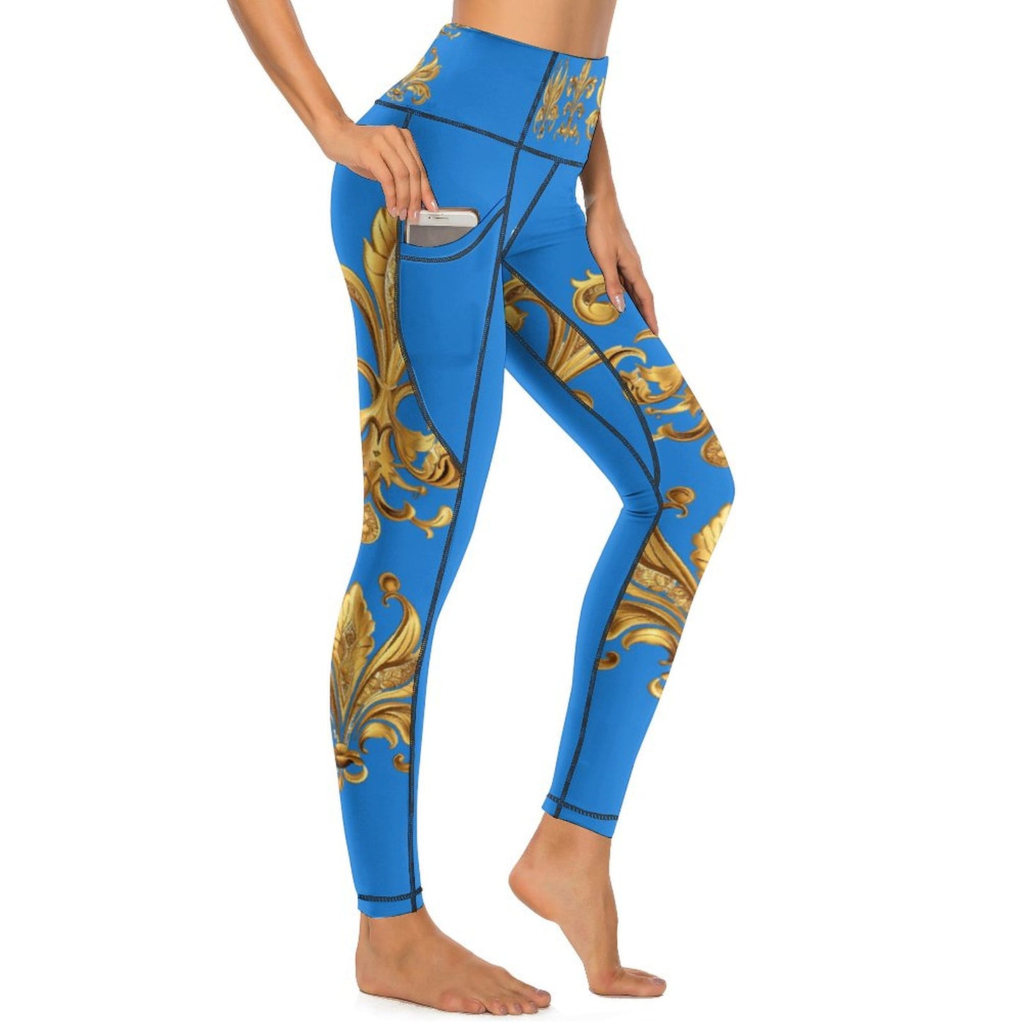 Brilliance Yoga Pants (Blue)