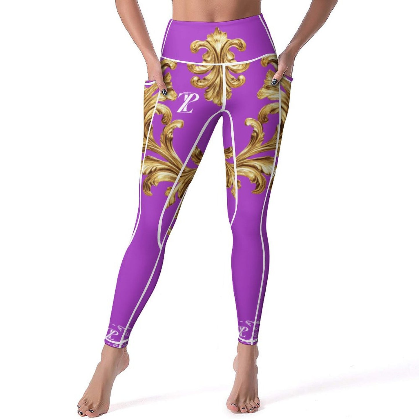 Victorian Empra Yoga Pants (Purple)