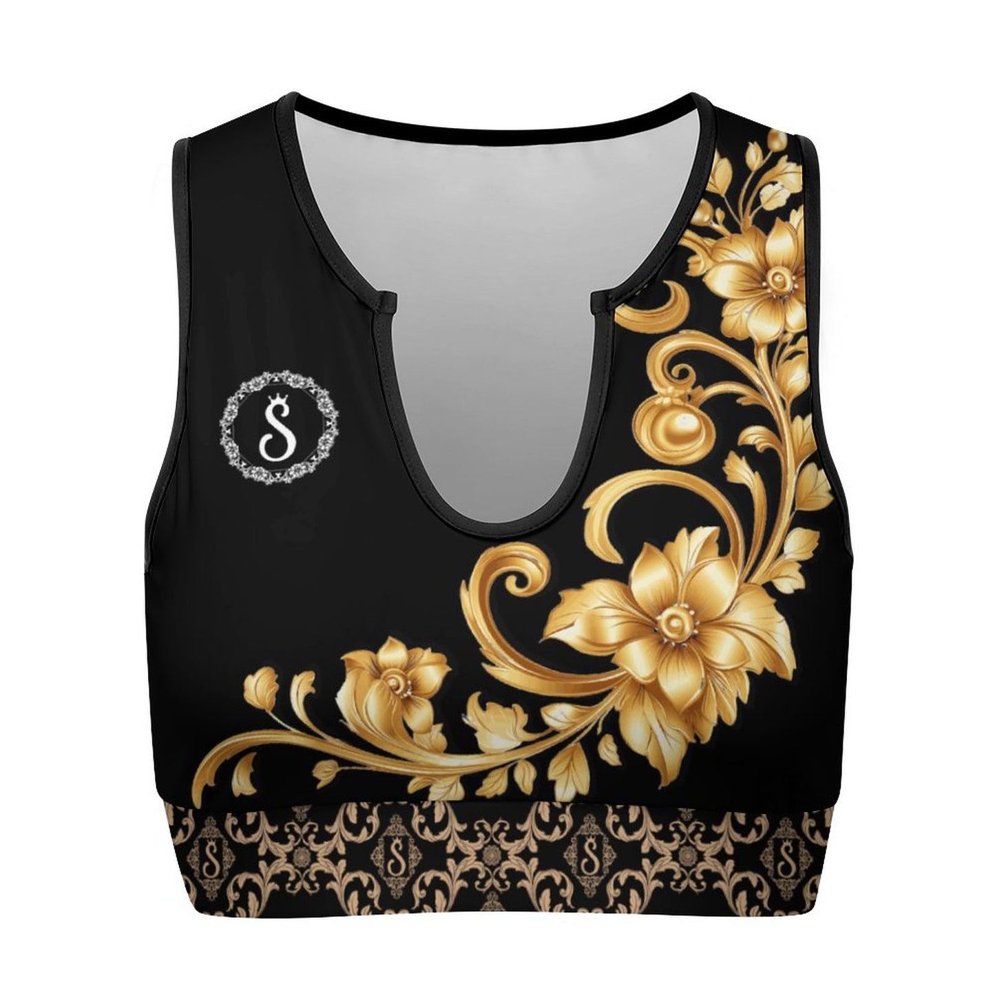 Sweet Bee Sports Bra (Black)