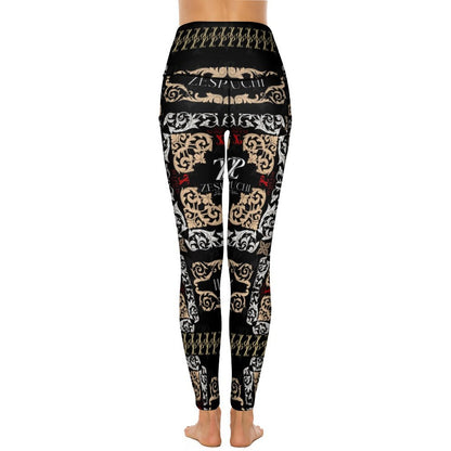 Aerial Gold Yoga Pants