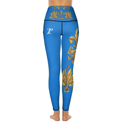 Brilliance Yoga Pants (Blue)