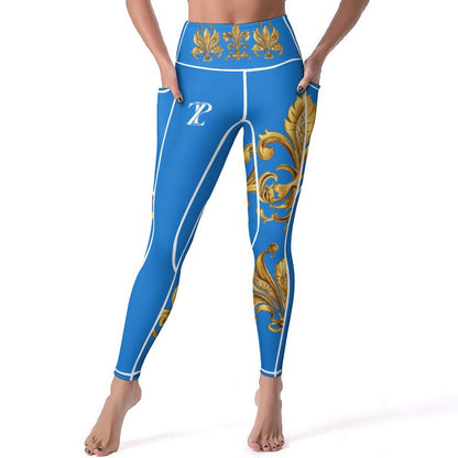 Brilliance Yoga Pants (Blue)