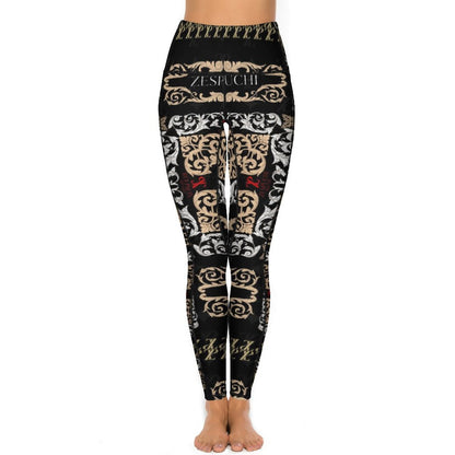 Aerial Gold Yoga Pants